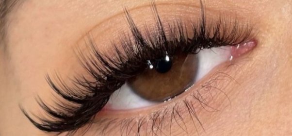 Kim K style lashes at DA Beauty Bar, Brickell